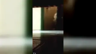 Latino in Uniform Hooks Up in a Bathroom