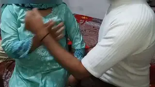 Busty Indian Wife Cheats with Deep Throat and Doggystyle
