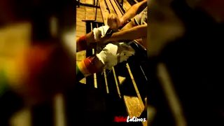 Latina Strokes Her Man to a Public Climax