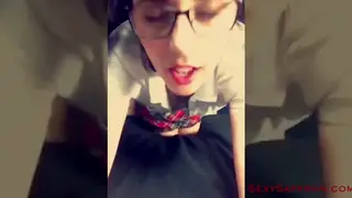 Teen Compilation Mixes POV Blowjobs With Doggystyle Riding