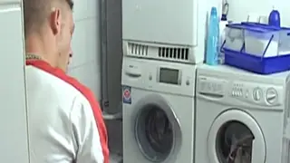 British Twink Mixes Beer, Piss and a Handjob Finale
