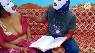 Indian BBW Teacher Lets a Student Eat Her Out