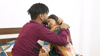 Curvy Indian Wife Services Multiple Men in Rough Session