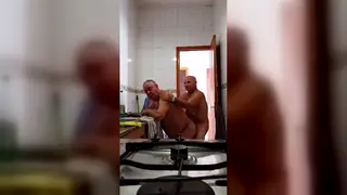 Asian Grandpas and Teen Explore Kitchen Encounter