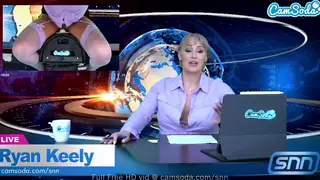 Blonde Milf Rides Toy to Wild Climax on Live Stream