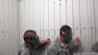 Military Group Engages in Blowjob and Handjob Orgy