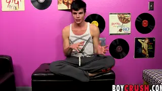 Fit Jock Strokes His Hard Length to Release