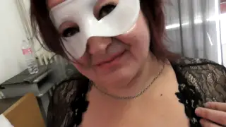 European BBW Takes Two Cocks in Wild Orgy