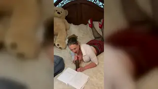 Voluptuous MILF Rides BBC Dildo to Intense Climax