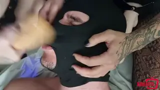 Latino Sub Broken in Femdom Gangbang Orgy