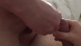 Latino Buddies Stroke Together Until Explosive Release