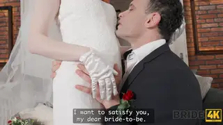 Redhead Bride Skips Wedding for First Homemade Sex