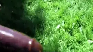 Curvy Twink Performs Outdoor Webcam Show
