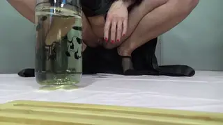 Voluptuous MILF Compilation Shows Solo Pissing Sessions