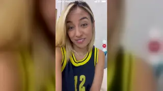 Curvy Latina BBW Wife Takes Anal During Video Call