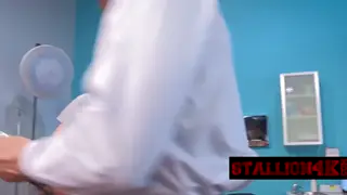 Slender Teen Takes It Doggystyle Then Flips to Missionary