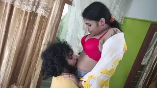 Indian College Student Rides Uncut Cock in Dorm Room
