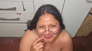 Voluptuous BBW Swallows Every Drop After Oral