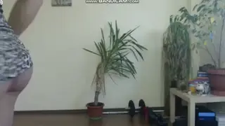 Muscular Domme Commands Bondage Webcam Show