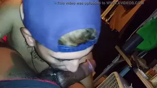 Latino Teen Gives Oral Pleasure to Black Partner