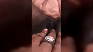 Ebony Teen Talks Filthy While Soaking Her Panties