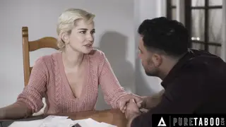 Blonde Stepsister-In-Law Seduces Groom Before Ceremony