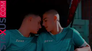 Gym Buddies Share a Blowjob After Training