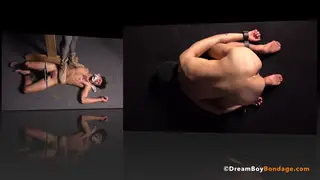 Latino Twink Endures Bondage Session