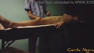 Hairy Amateur Massage Ends in Bareback Fuck