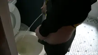 Hairy Bear Gets Soaked After Sloppy Blowjob