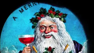 Retro Holiday Lovers Fuck Beneath the Tree