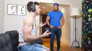 Twink Pays Delivery Driver with Deep Throat and Ass