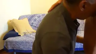 Muscular Hunk Receives Slow Blowjob from Eager Partner