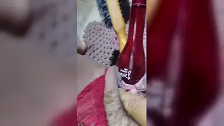 Woman Releases Intense Squirt During Solo Session