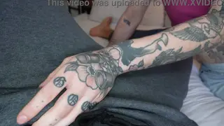 Tattooed Girlfriend Tempts You in POV Roleplay
