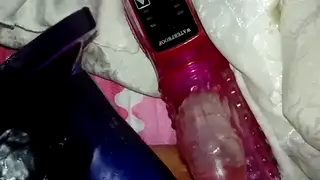 MILF Takes Two Toys Deep in Solo Session