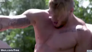 Mature Men Share Oral Pleasure Before Intense Climax