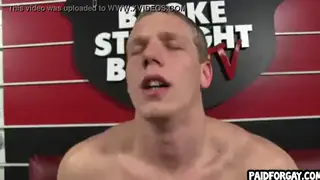 Muscular Straight Hunk Accepts Cash for a Rough Anal Session