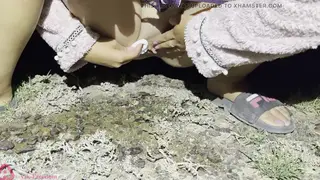 European Holiday Road Trip Captures Public Pissing POV