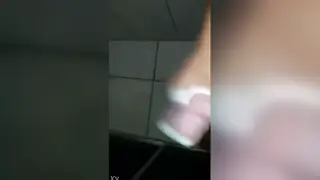 Chubby Bear Strokes to Climax in Foamy Bath