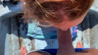 Redhead Gets Spanked and Pounded Doggystyle on a Boat