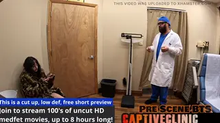 Mature Woman Submits to Medical Exam Roleplay with Older Man