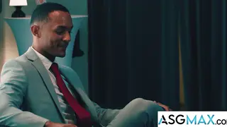 Ebony Hunk Dominates Stranger With Rough Anal