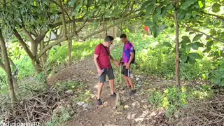 Amateur Group Hooks Up Deep in the Woods