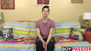 Slender Teen Twink Plays With Toys and Strokes to Release