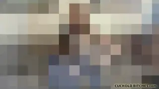 Dominant Wife Commands Stranger to Creampie Her