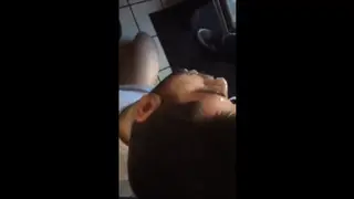 Muscular Hunk Drowns in Cum During a Brutal Gangbang