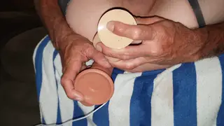 Femboy Stretches Deep With Toy in POV