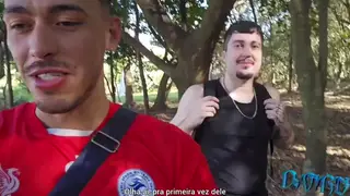 Tattooed Bear Orgy Features Pissing And Creampie Outdoors