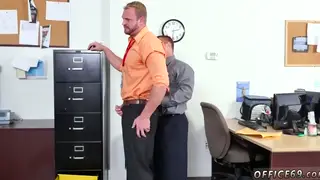 Redhead Rookie Explores Gay Desire During Office Orientation